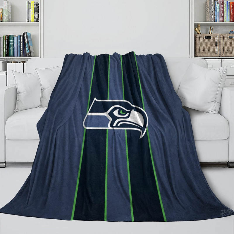Seattle Seahawks Blanket Fleece Blankets Throw Plush Blanket