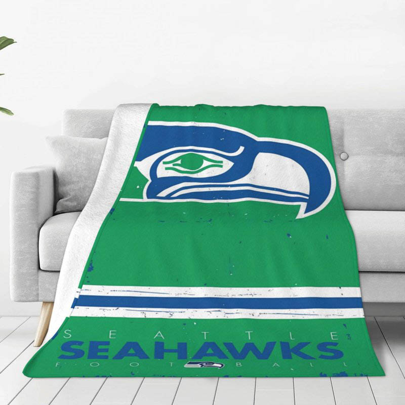 Seattle Seahawks Blankets Sherpa Blanket Throw Blanket Plush Blanket