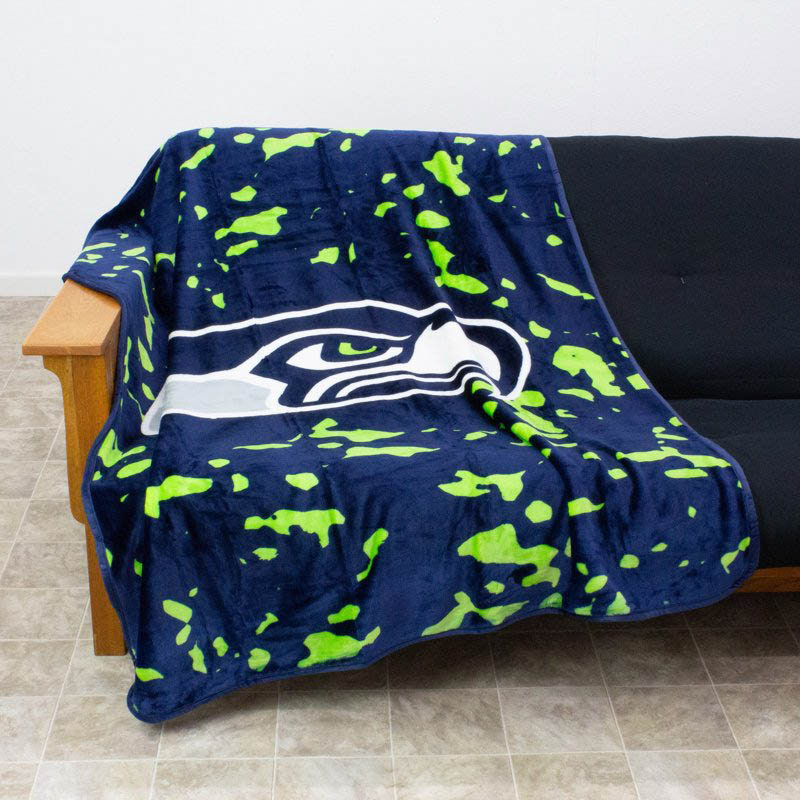 Seattle Seahawks Blankets Sherpa Blanket Throw Blanket Plush Blankets