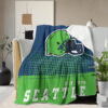 seattle seahawks blankets sherpa blankets throw blanket plush blankets v4