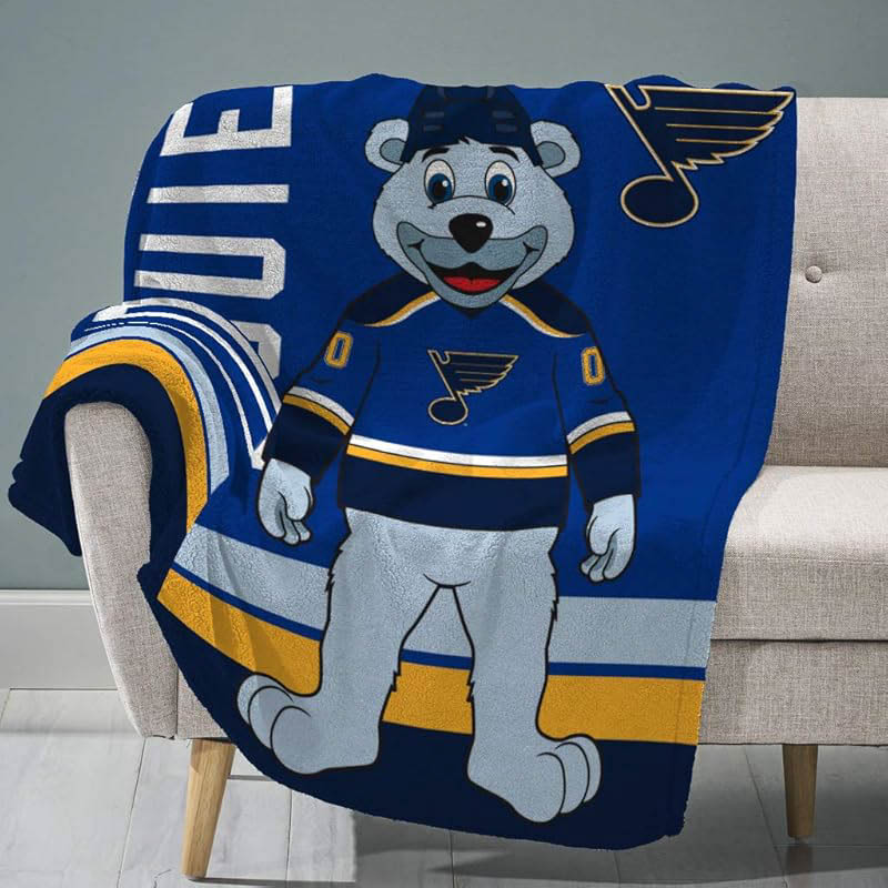 St Louis Blues Blanket Fleece Blanket Throw Blankets Plush Blanket