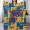 st louis blues blanket sherpa blanket throw blanket plush blanket v4