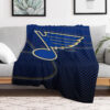 st louis blues blanket sherpa blanket throw blankets plush blanket v9