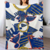 st louis blues blanket sherpa blankets throw blanket plush blanket v5