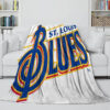 st louis blues blanket sherpa blankets throw blankets plush blanket v27
