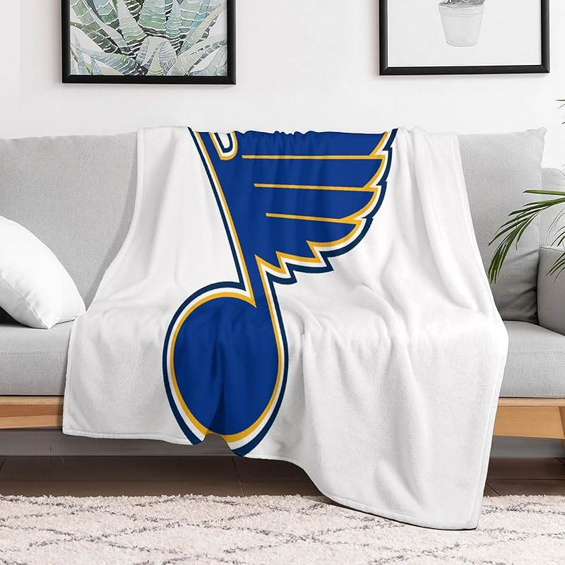 St Louis Blues Blankets Fleece Blanket Throw Plush Blanket