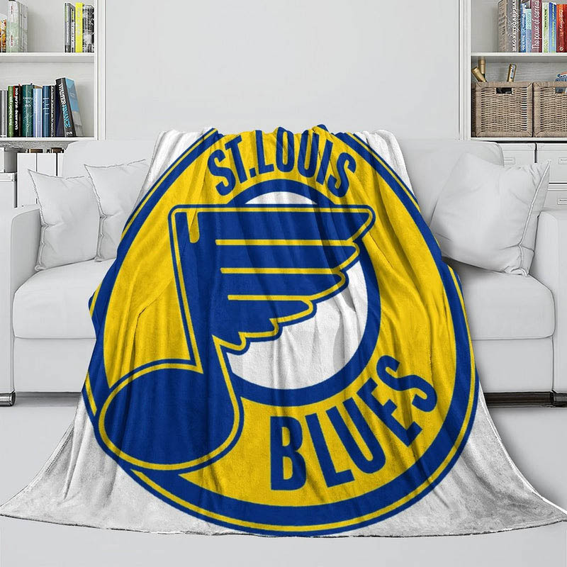 St Louis Blues Blankets Fleece Blanket Throw Plush Blanket