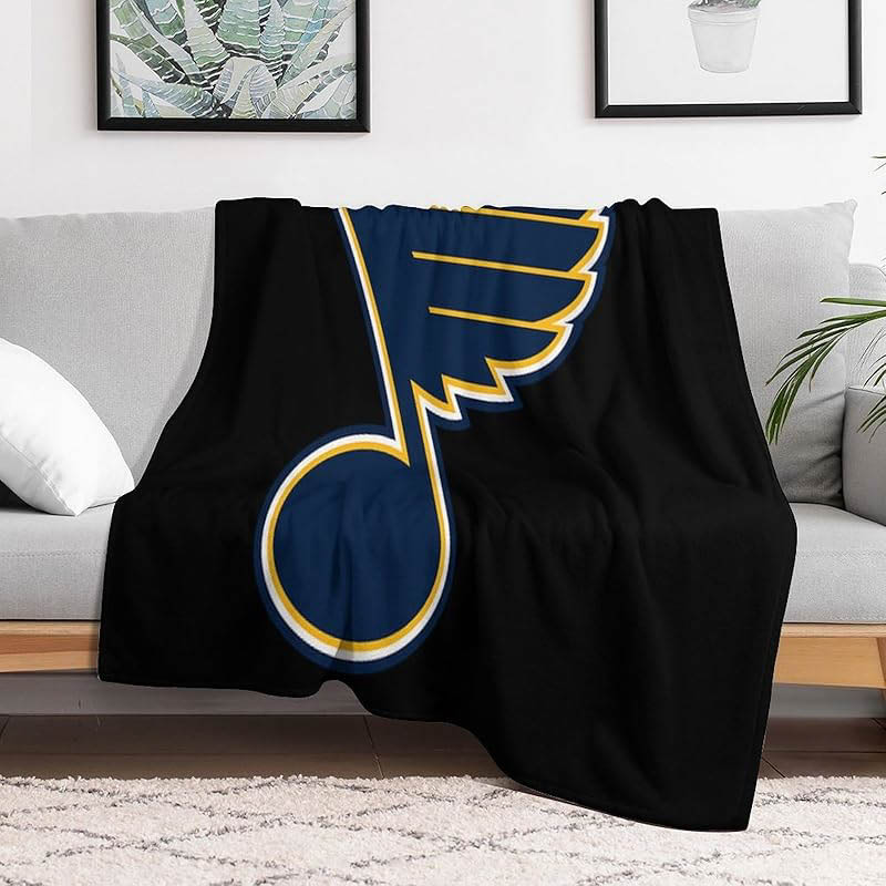 St Louis Blues Blankets Sherpa Blanket Throw Blanket Plush Blankets