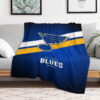 st louis blues blankets sherpa blanket throw blankets plush blanket v7