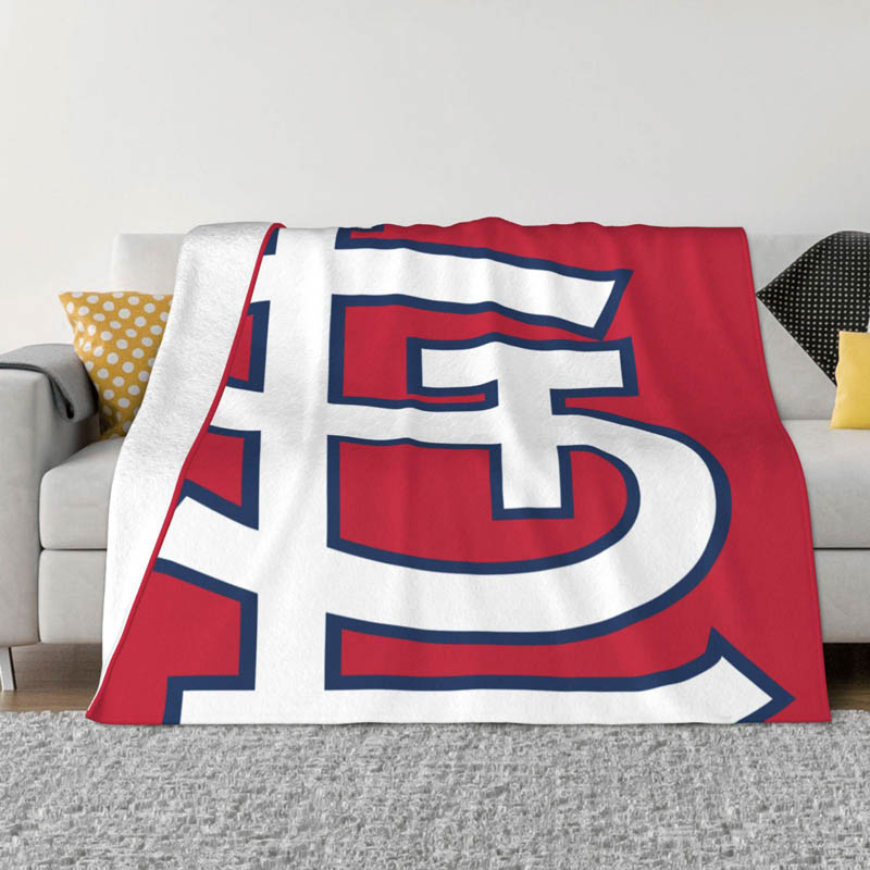 St Louis Cardinals Blanket Fleece Blanket Throw Blankets Plush Blanket