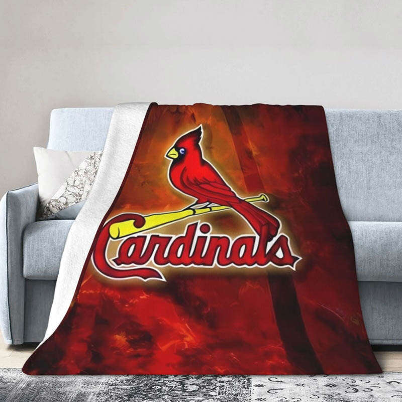 St Louis Cardinals Blanket Fleece Blanket Throw Blankets Plush Blanket