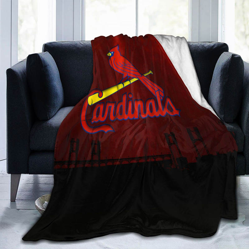 St Louis Cardinals Blanket Fleece Blanket Throw Blankets Plush Blankets