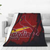 st louis cardinals blanket fleece blankets throw plush blankets v21