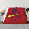 st louis cardinals blanket sherpa blanket throw blanket plush blankets v41