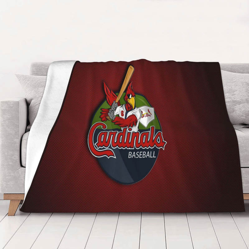 St Louis Cardinals Blanket Sherpa Blanket Throw Blanket Plush Blankets