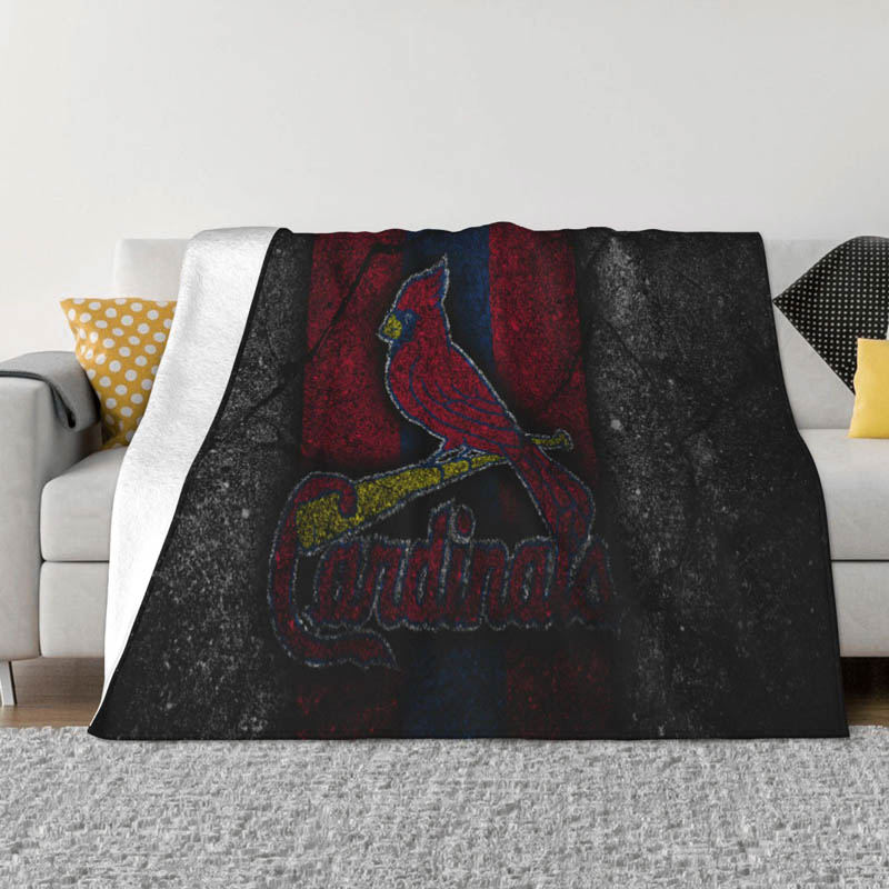 St Louis Cardinals Blankets Fleece Blankets Throw Plush Blankets
