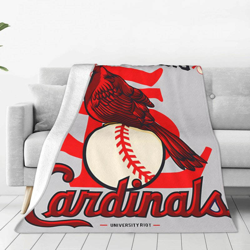 St Louis Cardinals Blankets Sherpa Blanket Throw Blanket Plush Blanket