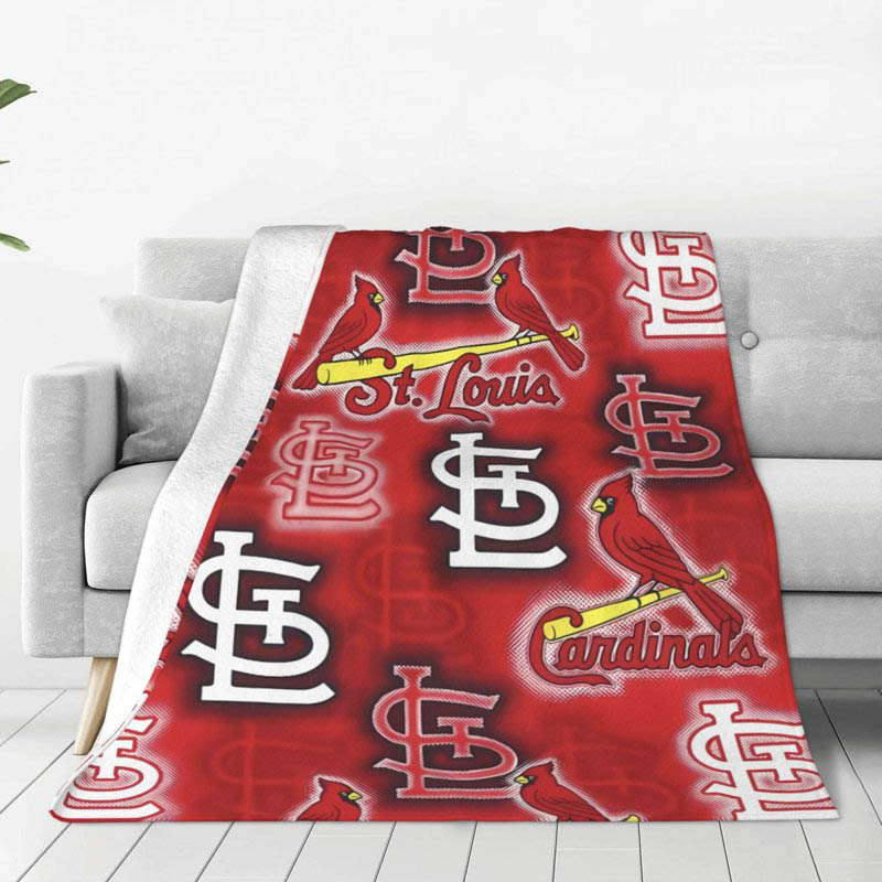 St Louis Cardinals Blankets Sherpa Blanket Throw Blanket Plush Blankets