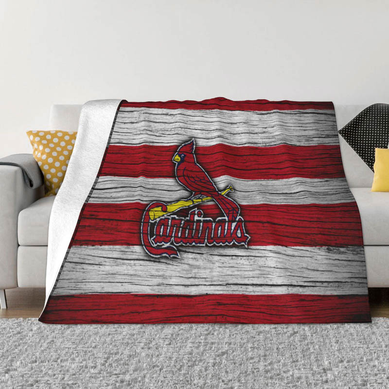 St Louis Cardinals Blankets Sherpa Blanket Throw Blankets Plush Blanket