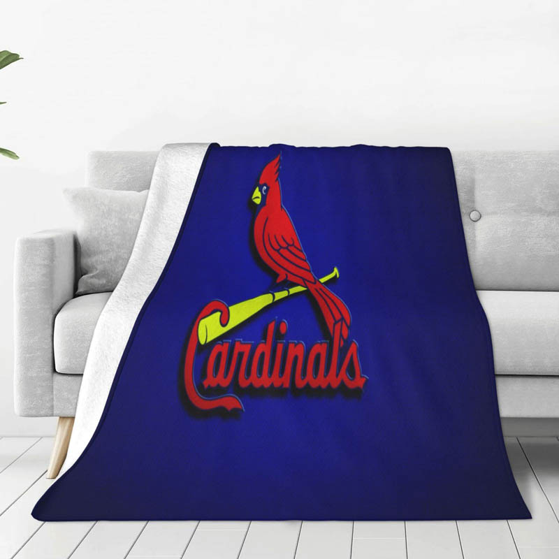 St Louis Cardinals Blankets Sherpa Blankets Throw Blankets Plush Blankets