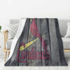 st louis cardinals blankets sherpa blankets throw plush blanket v26