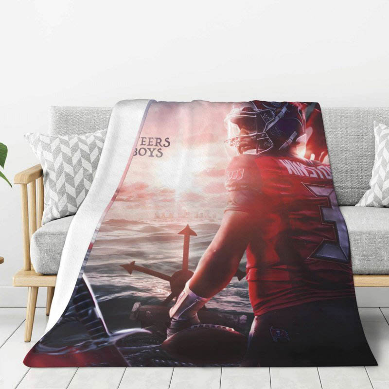 Tampa Bay Buccaneers Blanket Fleece Blankets Throw Blanket Plush Blankets