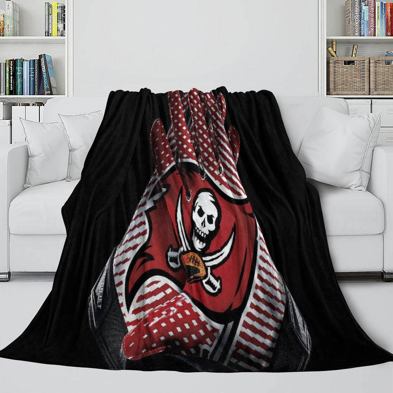 Tampa Bay Buccaneers Blanket Sherpa Blanket Throw Blankets Plush Blanket