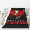tampa bay buccaneers blankets sherpa blanket throw plush blankets v3