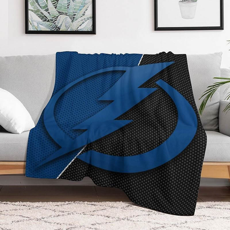 Tampa Bay Lightning Blanket Fleece Blanket Throw Plush Blanket