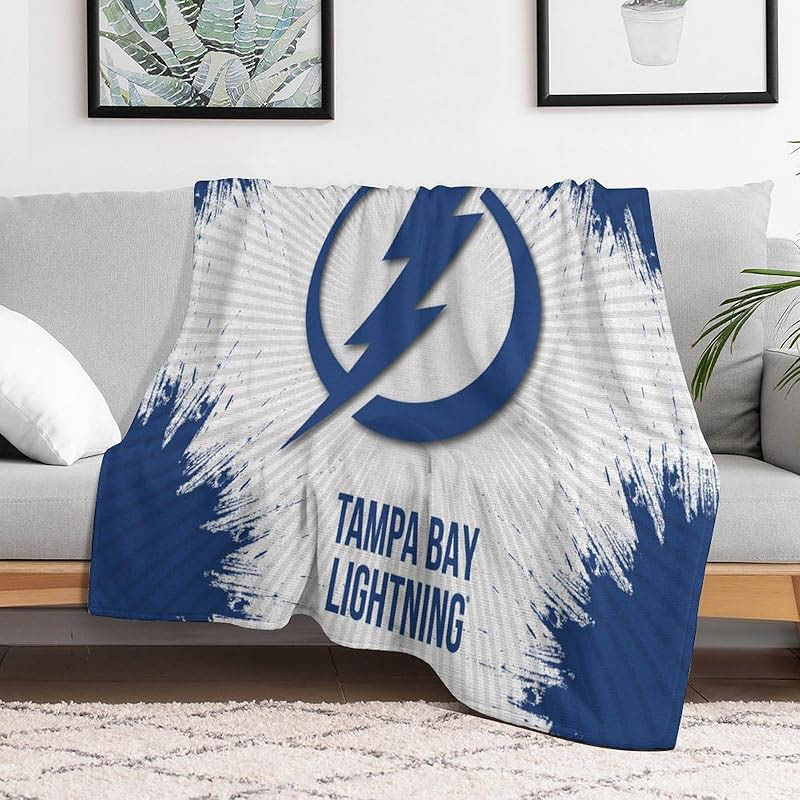 Tampa Bay Lightning Blanket Fleece Blanket Throw Plush Blankets