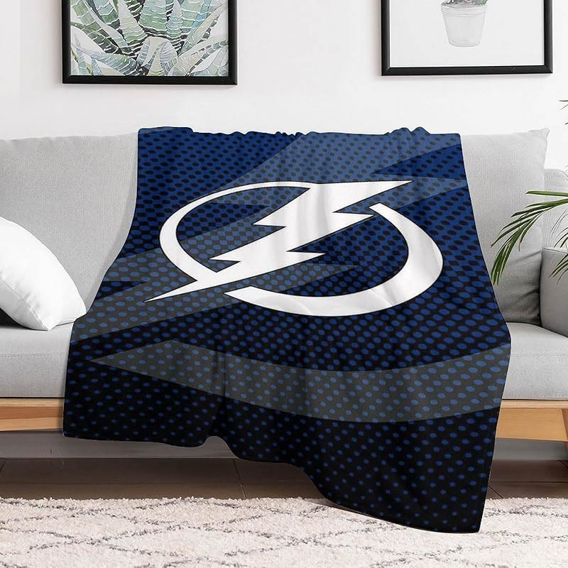 Tampa Bay Lightning Blanket Fleece Blankets Throw Blankets Plush Blankets