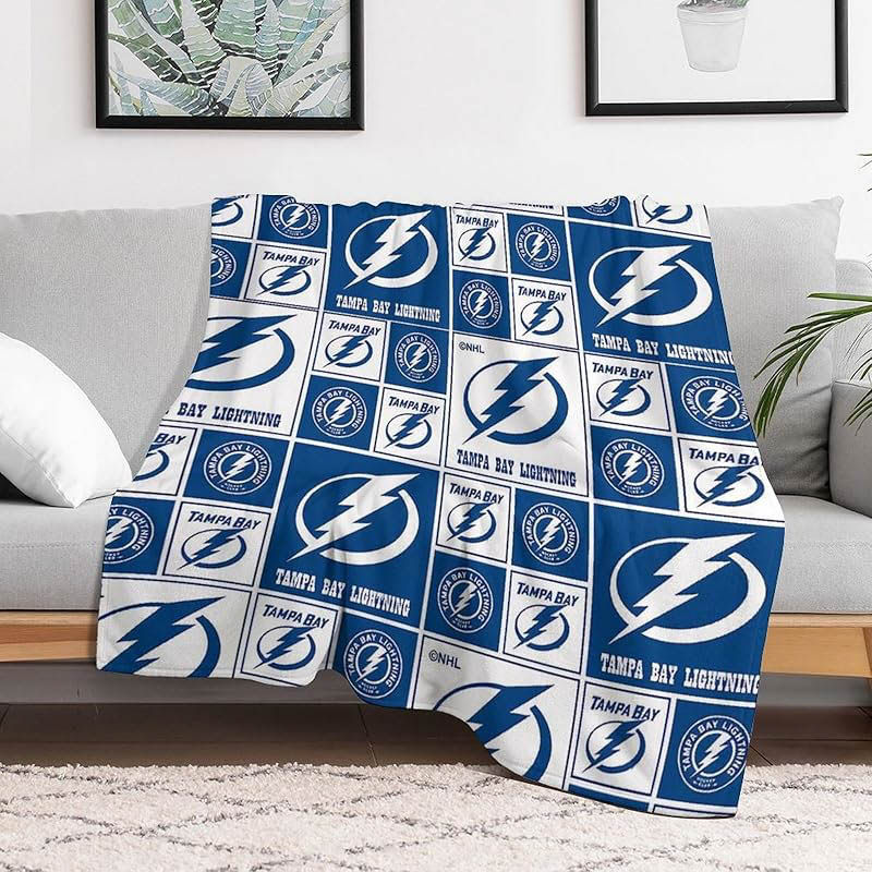 Tampa Bay Lightning Blankets Fleece Blanket Throw Blankets Plush Blankets