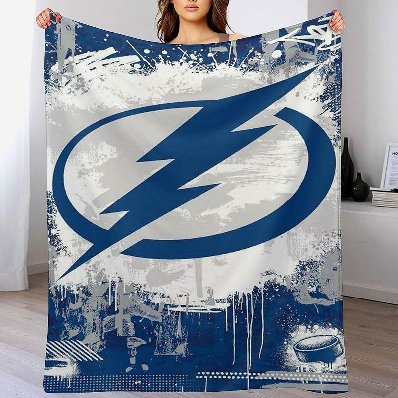 Tampa Bay Lightning Blankets Fleece Blanket Throw Blankets Plush Blankets