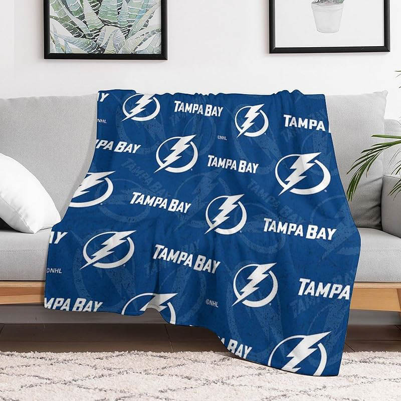 Tampa Bay Lightning Blankets Fleece Blankets Throw Blankets Plush Blanket