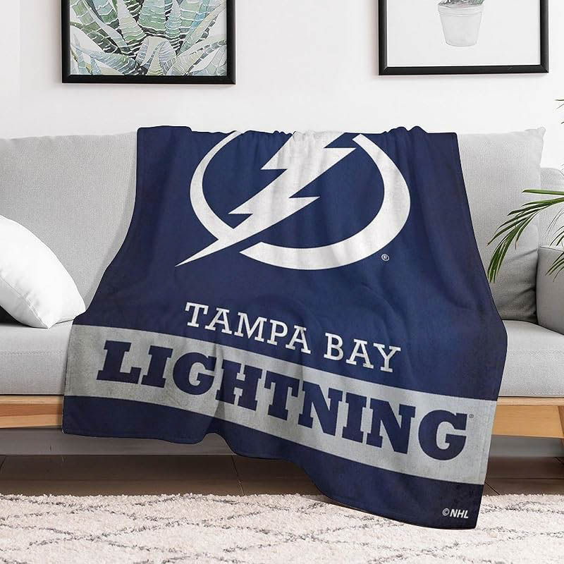 Tampa Bay Lightning Blankets Sherpa Blankets Throw Blankets Plush Blankets
