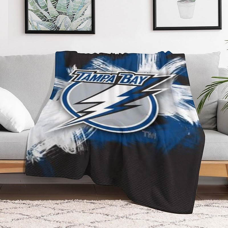 Tampa Bay Lightning Blankets Sherpa Blankets Throw Plush Blankets