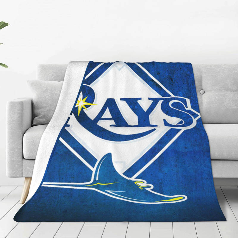 Tampa Bay Rays Blanket Fleece Blanket Throw Blankets Plush Blankets