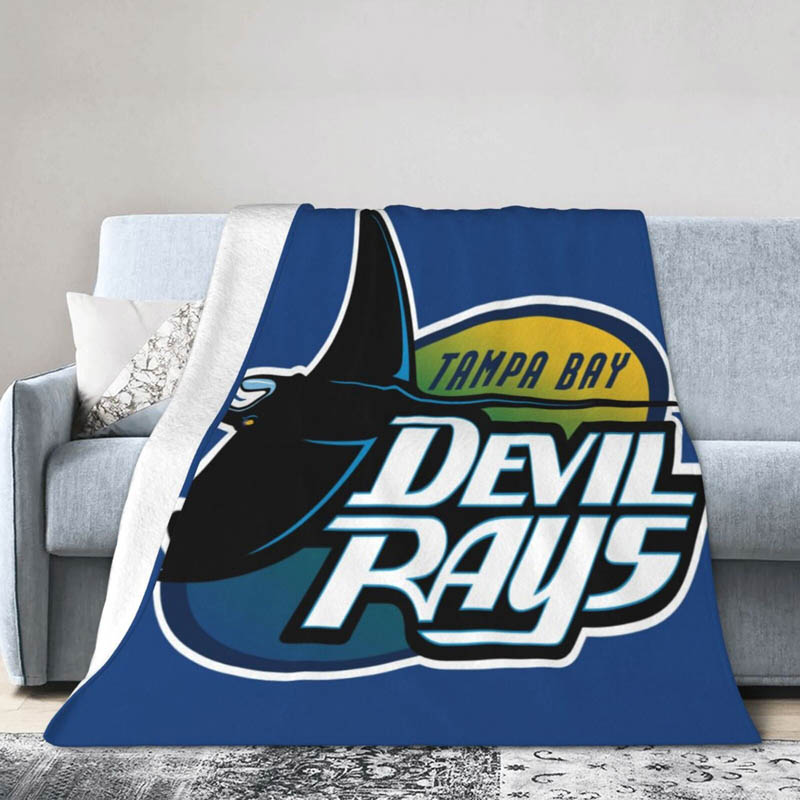 Tampa Bay Rays Blanket Sherpa Blankets Throw Blankets Plush Blankets