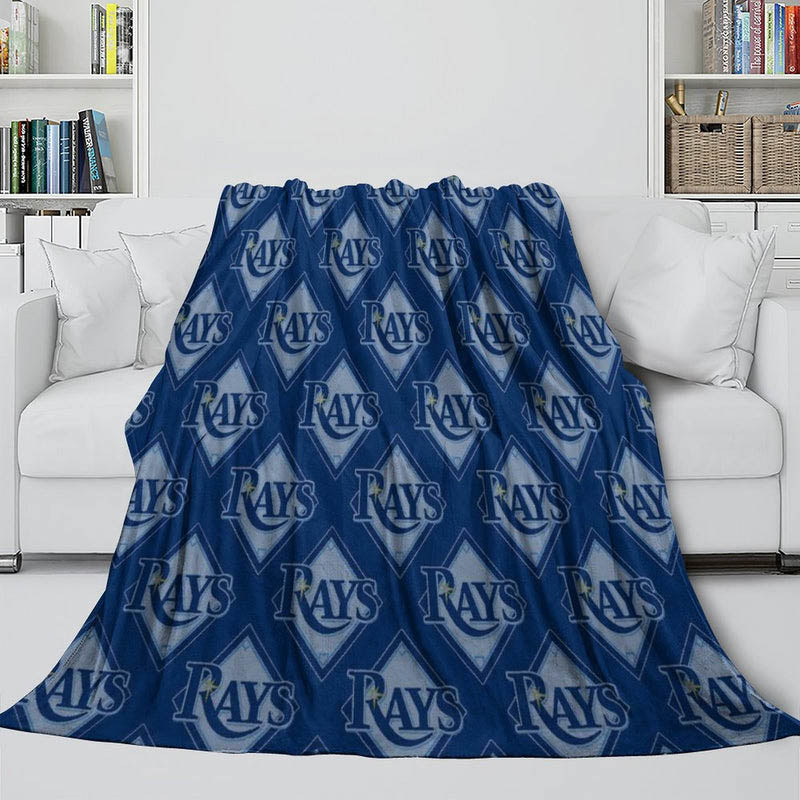 Tampa Bay Rays Blankets Fleece Blanket Throw Plush Blanket