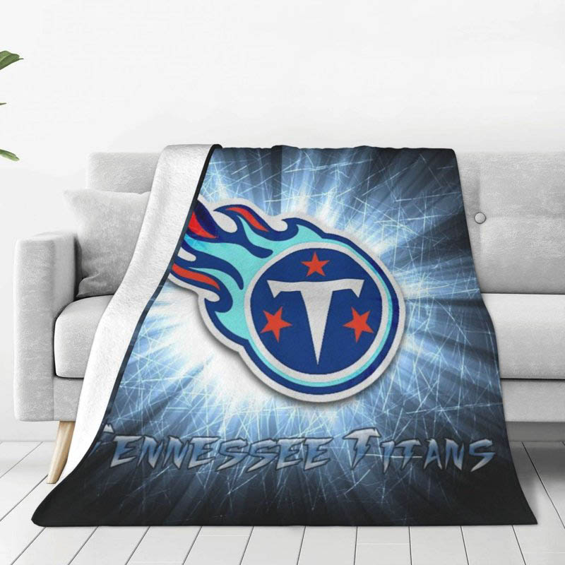 Tennessee Titans Blanket Fleece Blanket Throw Blankets Plush Blanket