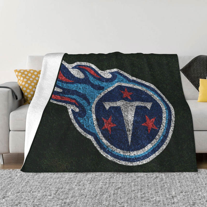 Tennessee Titans Blanket Fleece Blankets Throw Blanket Plush Blanket