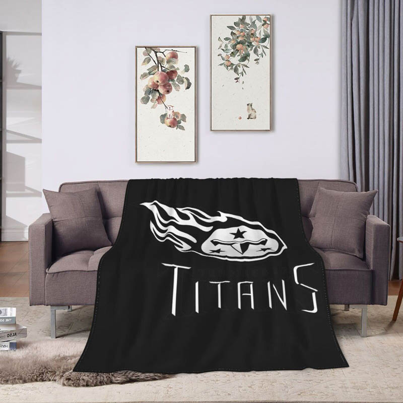 Tennessee Titans Blanket Sherpa Blanket Throw Blankets Plush Blanket