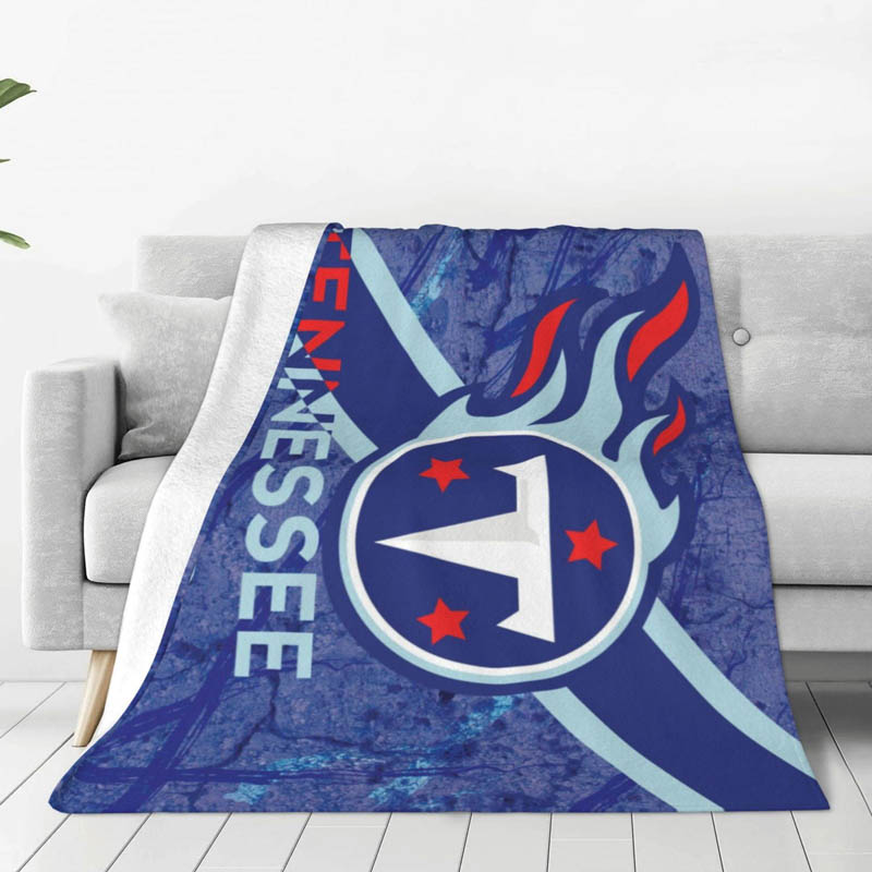 Tennessee Titans Blanket Sherpa Blanket Throw Plush Blankets