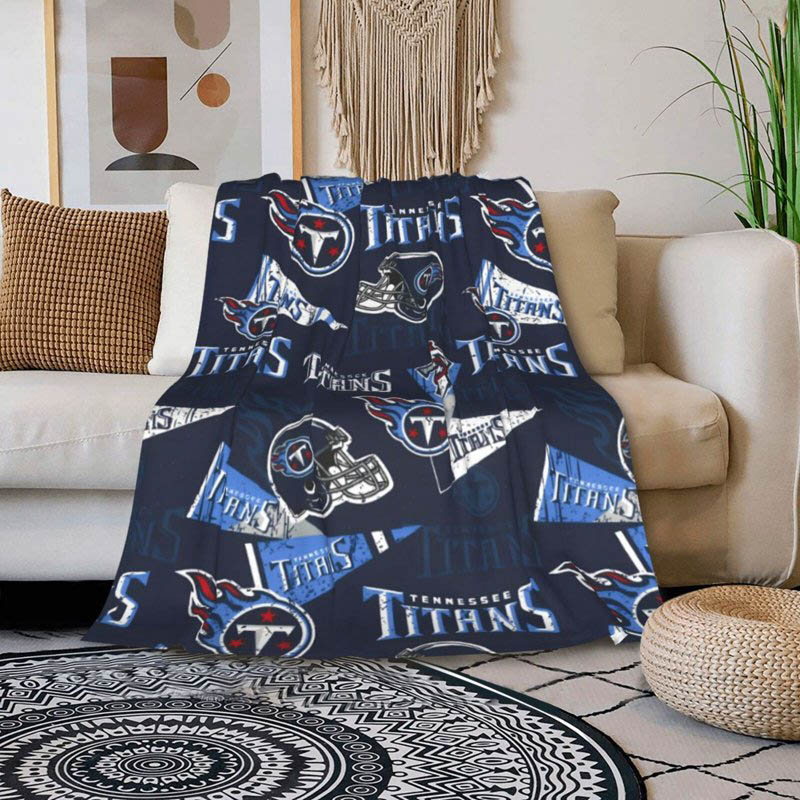 Tennessee Titans Blanket Sherpa Blanket Throw Plush Blankets