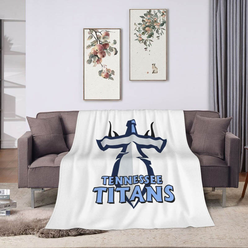 Tennessee Titans Blankets Sherpa Blanket Throw Blanket Plush Blanket