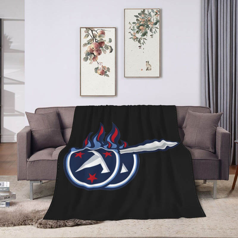 Tennessee Titans Blankets Sherpa Blanket Throw Plush Blanket