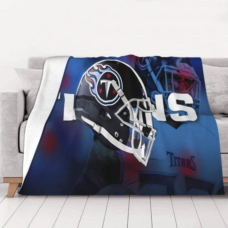 Tennessee Titans Blankets Sherpa Blankets Throw Blankets Plush Blanket