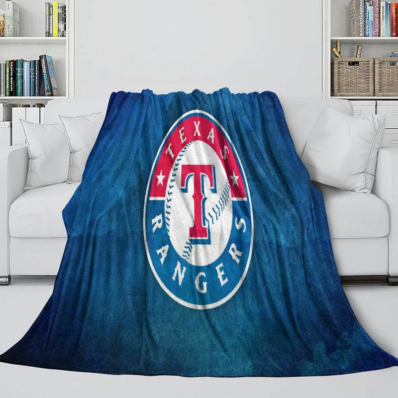 Texas Rangers Blanket Fleece Blanket Throw Blanket Plush Blanket