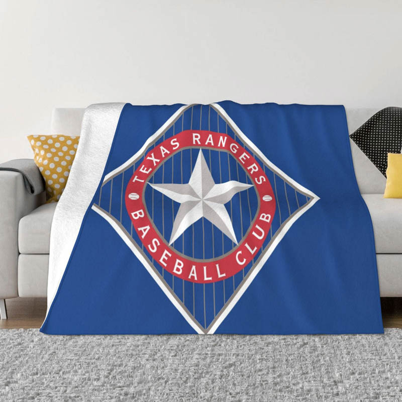 Texas Rangers Blanket Fleece Blanket Throw Blanket Plush Blanket