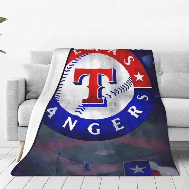 Texas Rangers Blanket Fleece Blankets Throw Blanket Plush Blankets